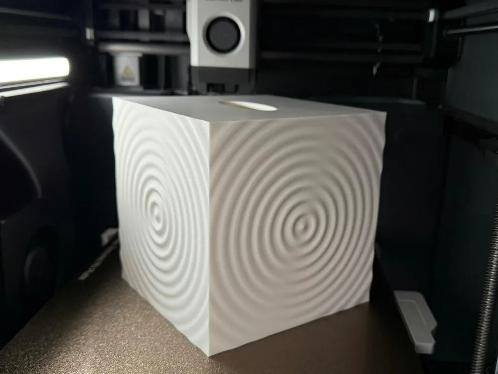 Ripple Tissue Box Cover