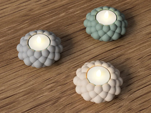 Bubble Tealight Candle Holder