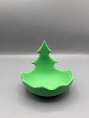 Festive Christmas Tree Candy Bowl