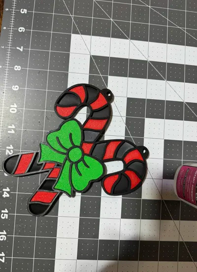 Candy Cane Christmas Ornament