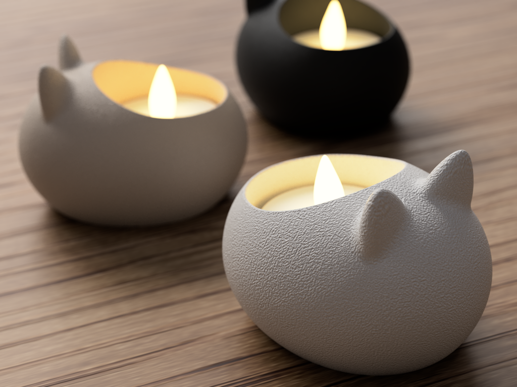 Cat Tealight Holder
