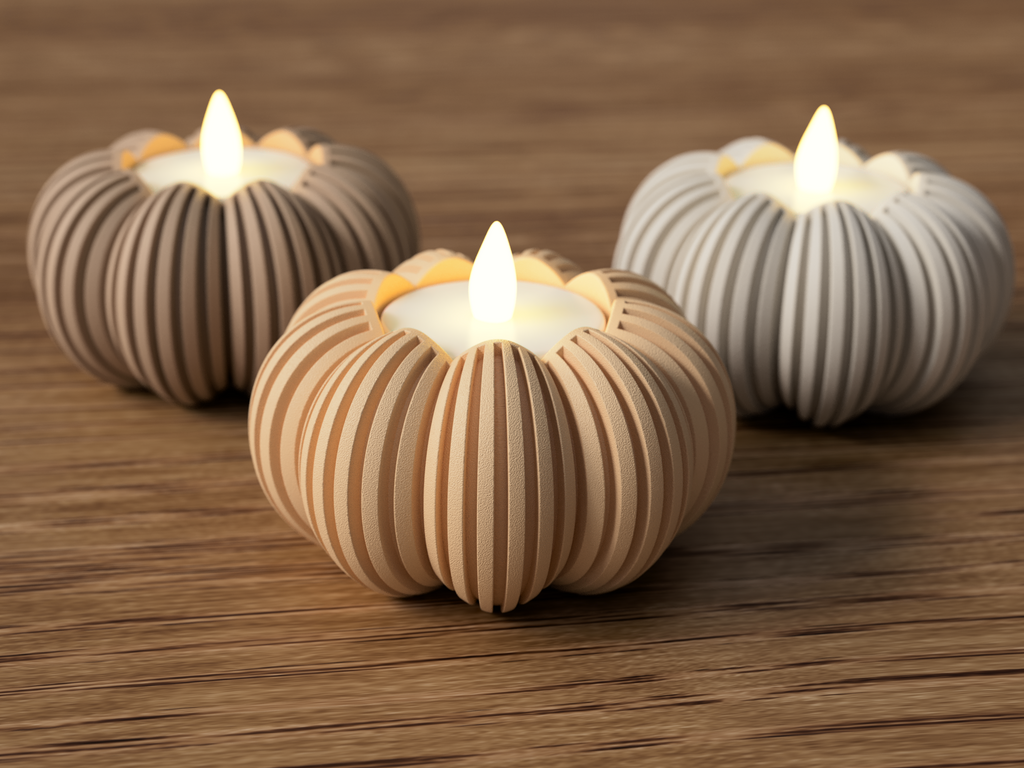 Pumpkin Tealight Holder