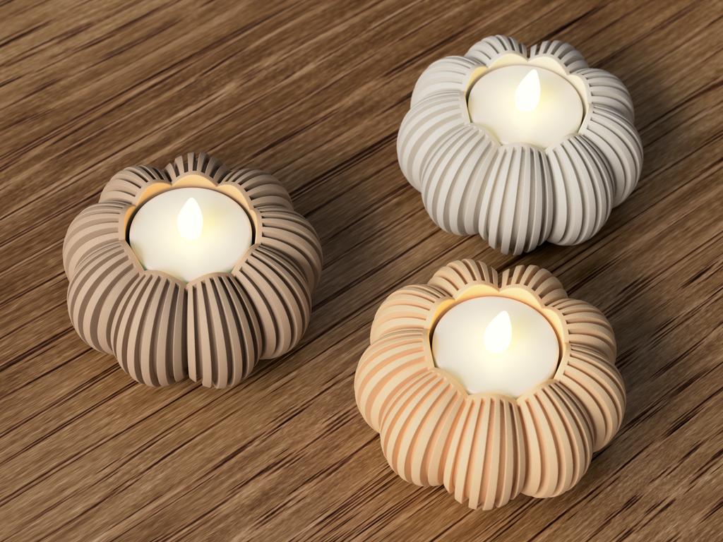Pumpkin Tealight Holder