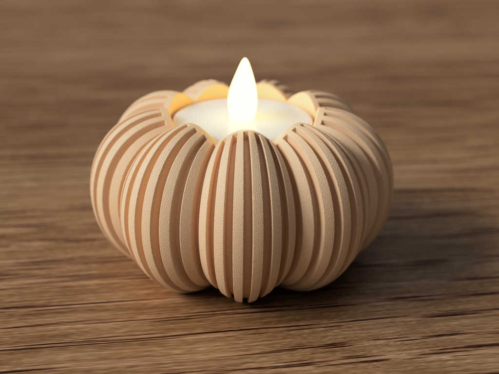Pumpkin Tealight Holder