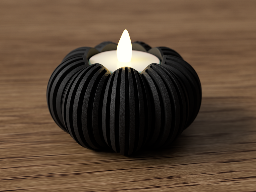 Pumpkin Tealight Holder