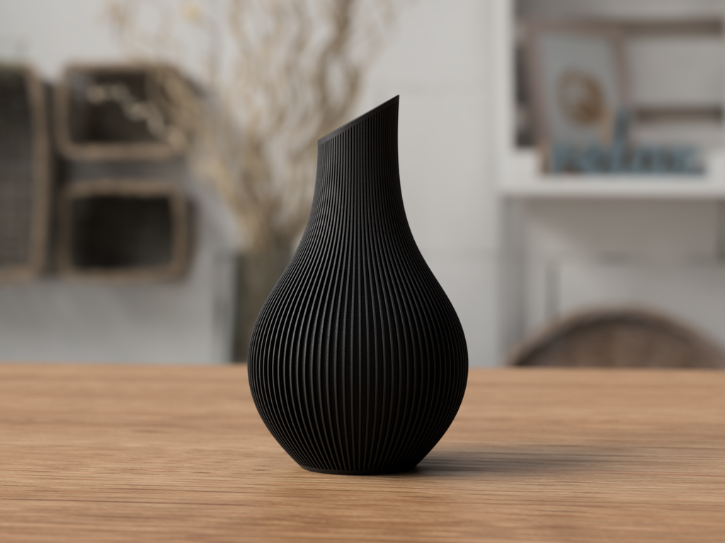 Shizu Ribbed Vase